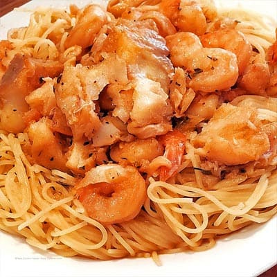 Shrimp Venezia Dinner